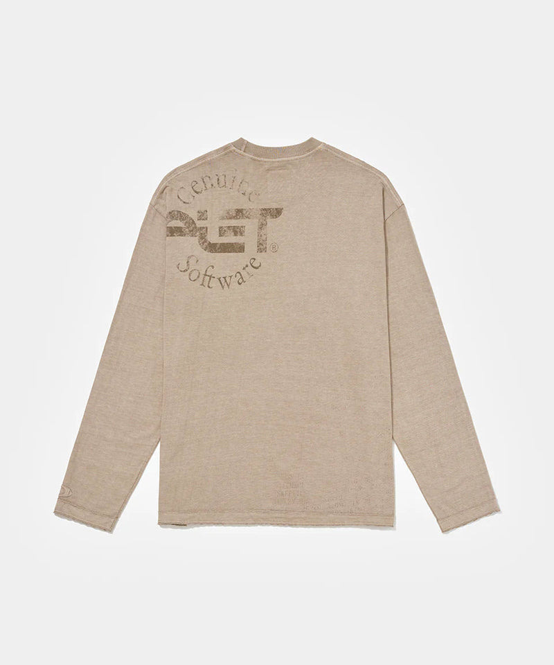 PIET Longsleeve Piet X Oakley "Rusted Skull" Marrom