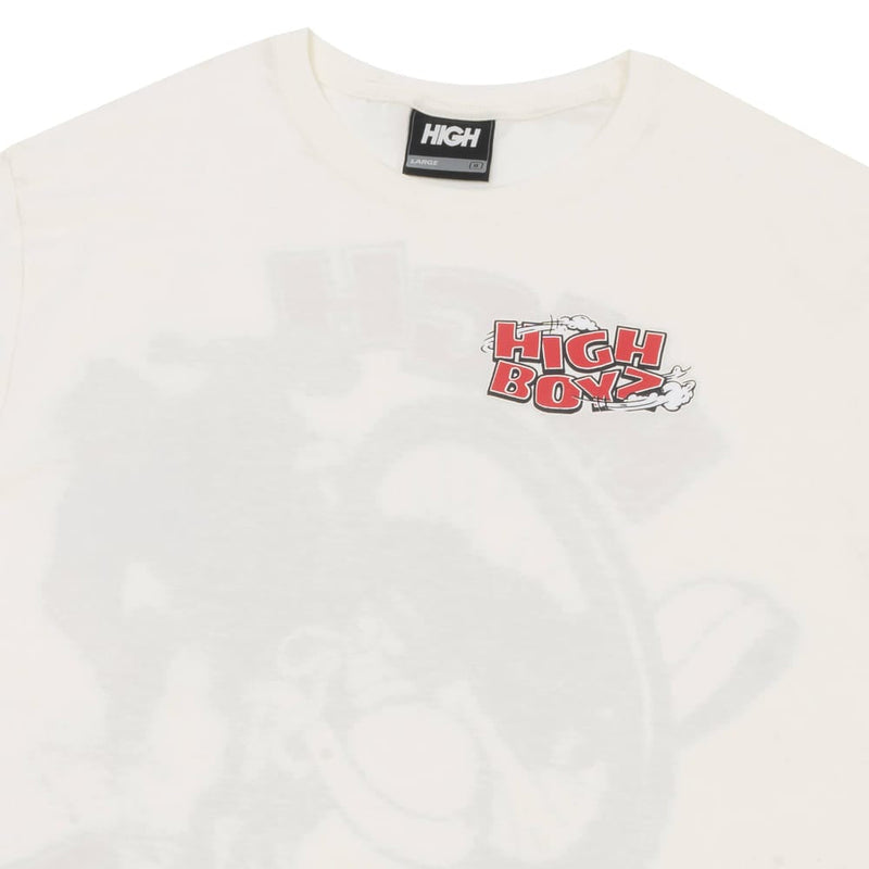 CAMISETA HIGH COMPANY WHEELIE WHIT