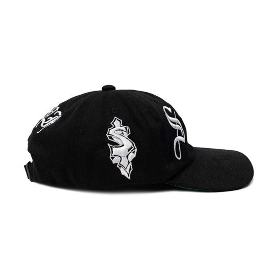 BONÉ SUFGANG 6 PANEL $ EMBROIDERY BLACK