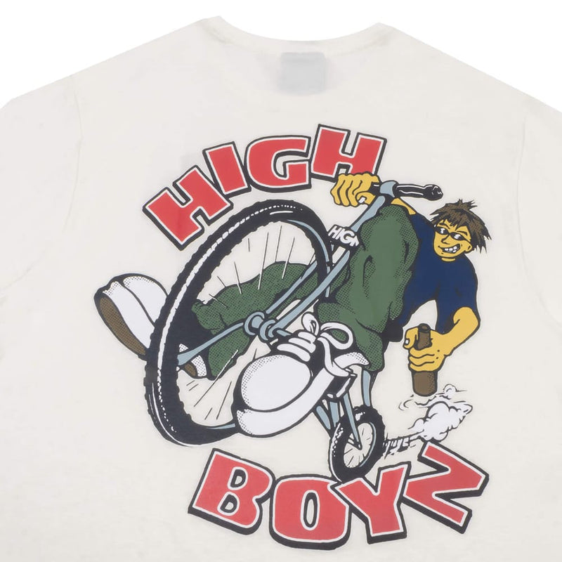 CAMISETA HIGH COMPANY WHEELIE WHIT