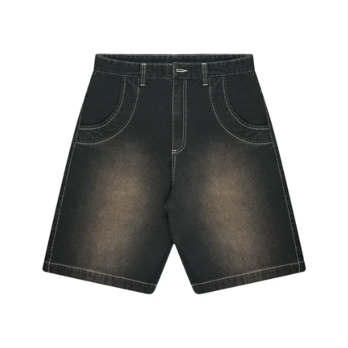 BERMUDA JEANS DESGASTE MADIEVAL