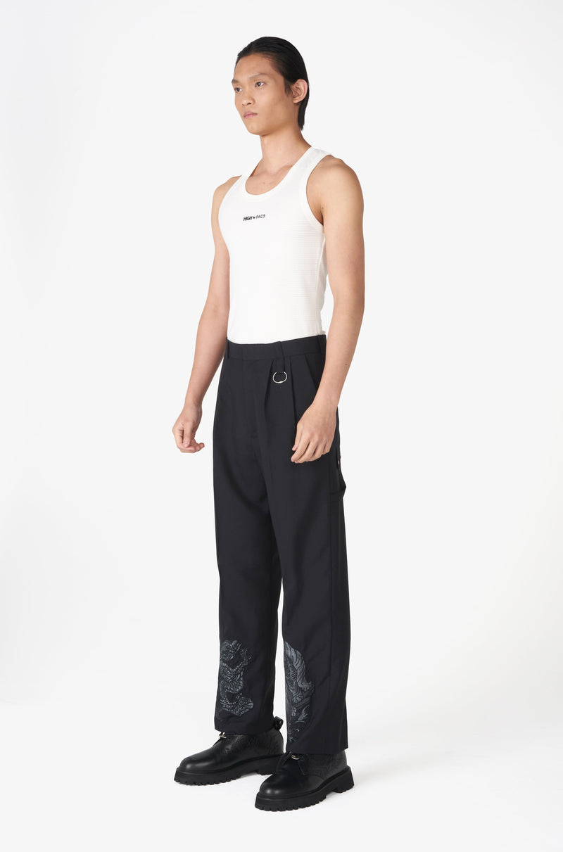 TAMEMASA WORKER TAILORED PANTS HIGH BY PACE